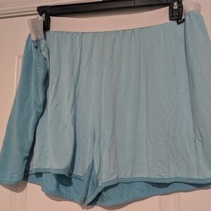 TomboyX Light Blue Pajama Shorts
